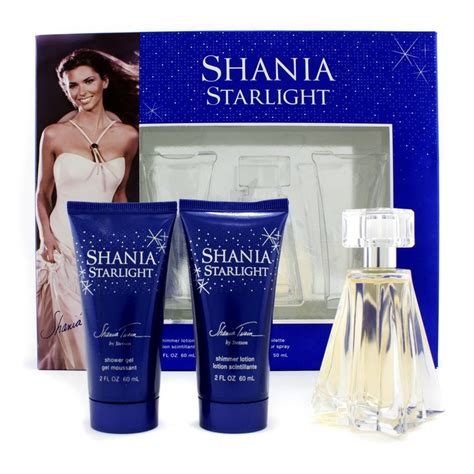 Shania Twain Shania Starlight Coffret: EDT Spray 50ml/1.7oz + Shimmer Lotion 60ml/2oz + Shower ...