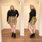 90s Plaid Skirt – Plus Size – Tara Jane Style