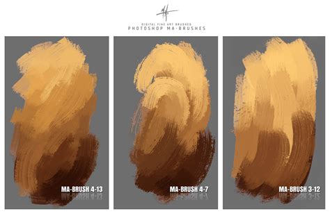 Concept Art and Photoshop Brushes - Photoshop Brushes for Digital Art Painting - CLOSE UP!