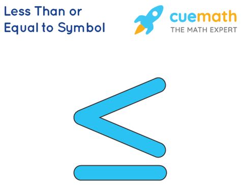 Less than or Equal to - Sign, Symbol, Examples, Number Line