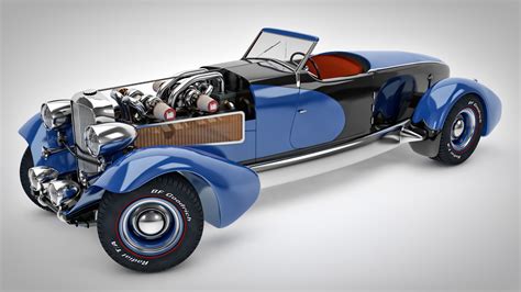 1933 Duesenberg SJ Speedster Custom by SamCurry on DeviantArt