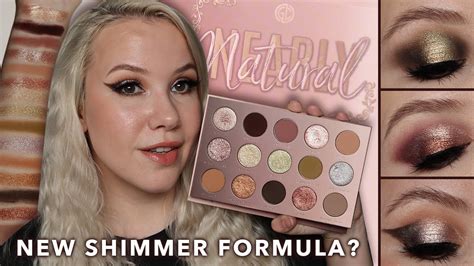 Glaminatrix Cosmetics Nearly Natural Palette | Swatches + 3 Looks - YouTube