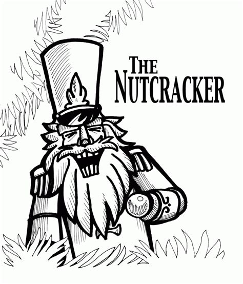 Free Printable Nutcracker Coloring Pages For Kids