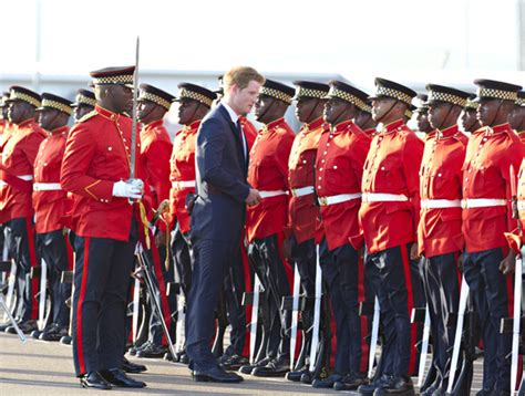 Prince Harry arrives in Jamaica