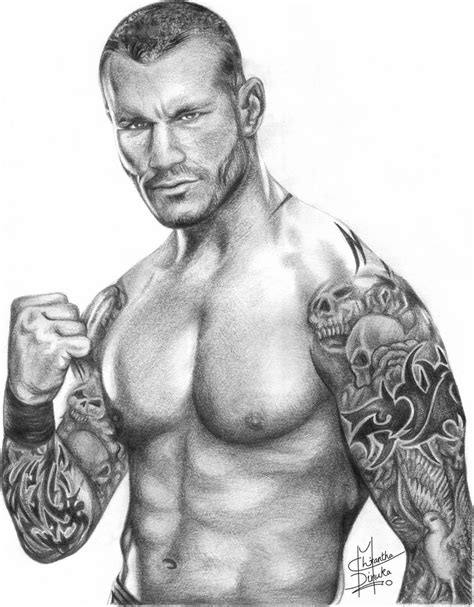 Randy Orton Pencil Drawing by Chirantha on DeviantArt