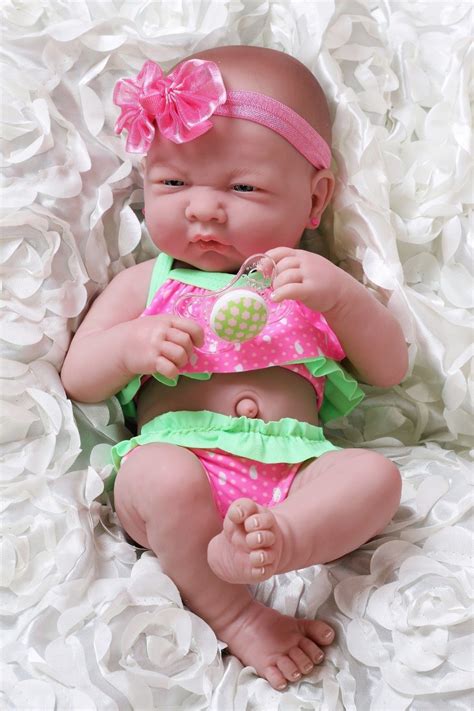 Summer Girl Preemie Berenguer Newborn Baby Doll Clothes Real Vinyl 14" life like - Reborn Dolls