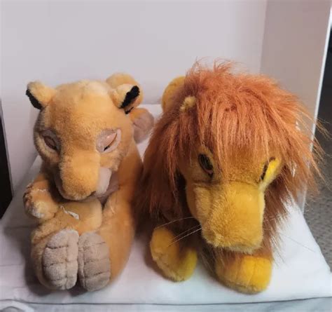 DISNEY STORE LION King Sarabi With Baby Simba & Mufasa W Tag Big Plush Puppet £123.48 - PicClick UK