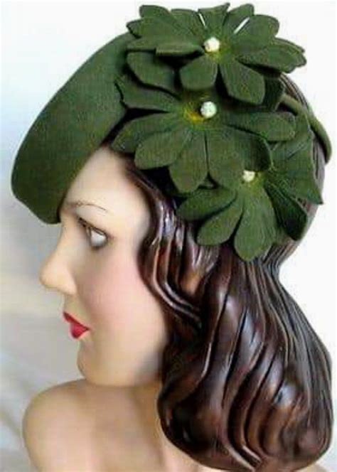 Pin by Deborah Sherrod on HEADWEAR_Historic_Womens | Hats vintage ...