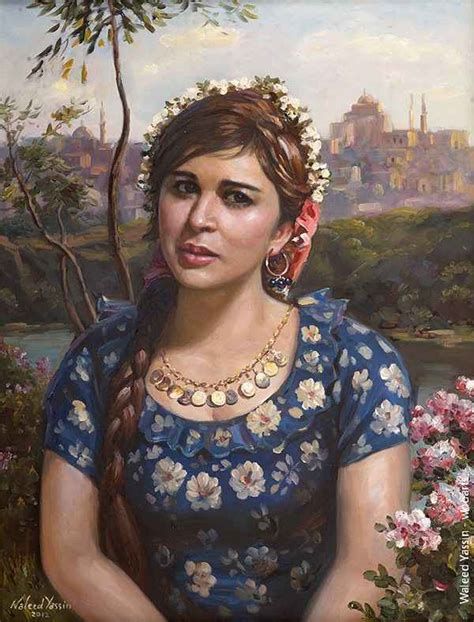 Waleed Yassin Gallery | 188 Realistic Figurative Paintings - Egyptian Artist