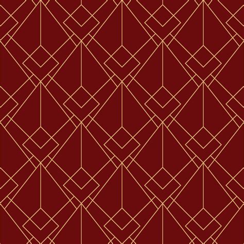 simple seamless art deco geometric red maroon pattern 685700 Vector Art at Vecteezy