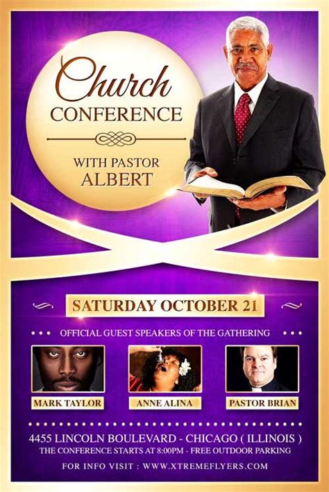 Church Conference Flyer Template – XtremeFlyers