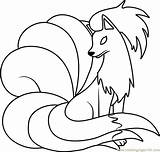 Nine Tails Coloring Pages At GetColoringscom  Free Printable sketch template