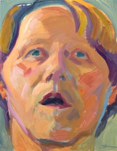 Maria Lassnig Self-Portrait as a Blonde 1981 Oil ... | Portrait ...