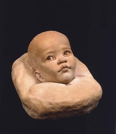 Augusta Savage (US 1892-1962), Portrait of a Baby, terra-cotta, 1942. For a story on Ms. Savage ...