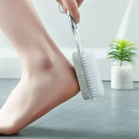 Foot Brush Scrubber Feet Massage Pedicure Tool Scrub Brushes ...