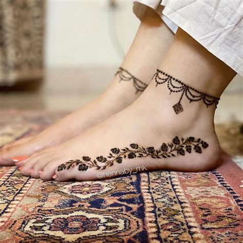 Minimalistic Feet Mehendi Designs To Pin For Your Wedding – Wed Vichaar