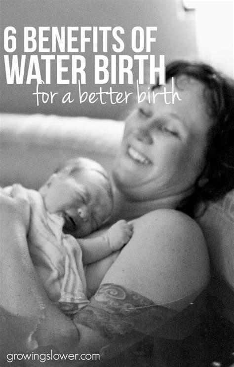 6 Unparalleled Benefits of Water Birth for a Better Birth - GrowingSlower
