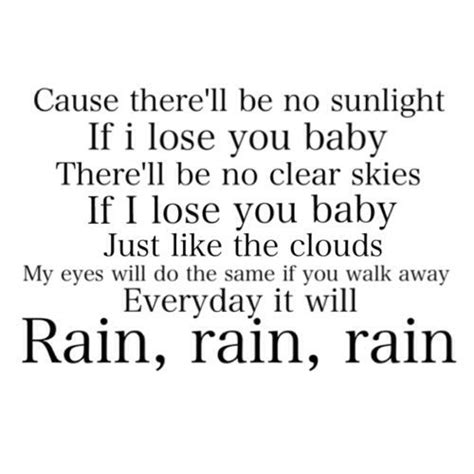 It will rain - Bruno Mars | Song lyric quotes, Lyrics, Bruno mars lyrics