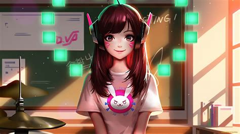 Gamer Girl Anime PC Wallpapers - Wallpaper Cave