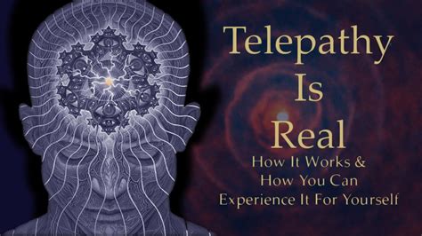 Telepathy, How It Really Works, Telepathy Beginners Guide - YouTube