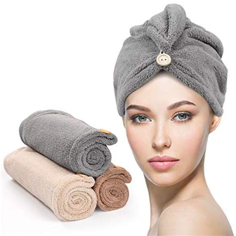 Best Hair Towel Wrap With Button