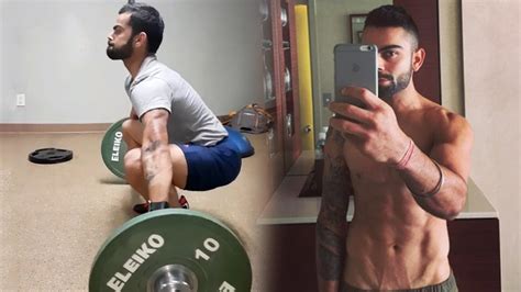 Virat Kohli's Strenuous GYM Workout Routine - YouTube