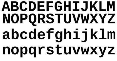 Liberation Mono font by Red Hat | FontRiver