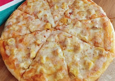 Chicken Cheese Pizza 🍕🧀🍕