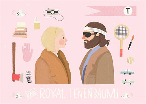 The Royal Tenenbaums on Behance