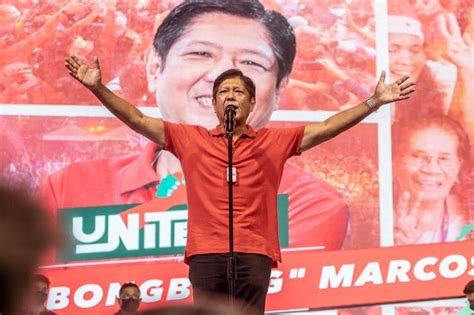 Marcos shrugs off Alvarez's endorsement, confident crowd connects with 'unity' campaign ...
