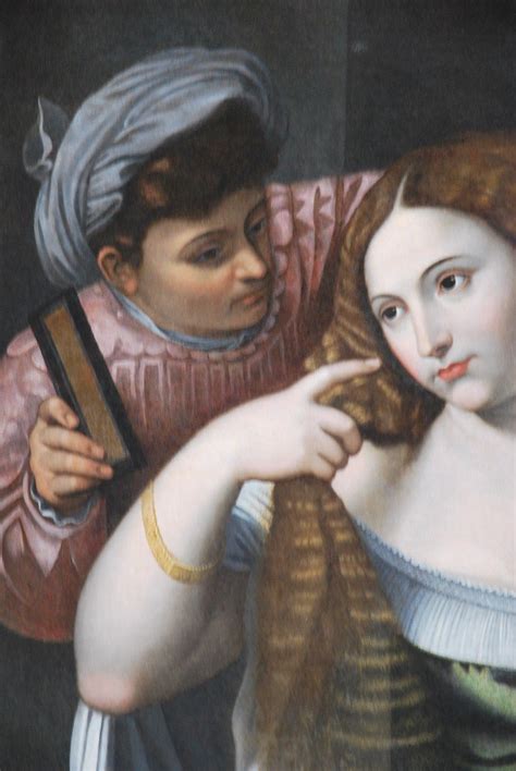 After Titian, The Young Woman in the Mirror 17t... | Antikeo