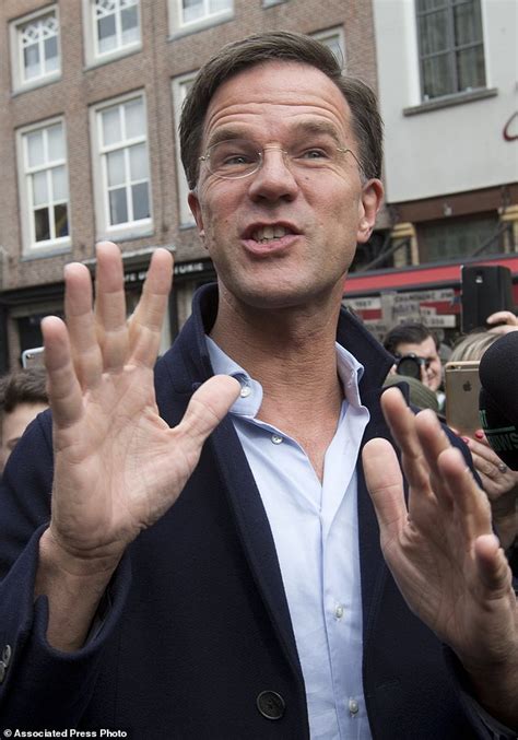 Dutch PM Mark Rutte, a traditional Dutch consensus builder | Daily Mail Online