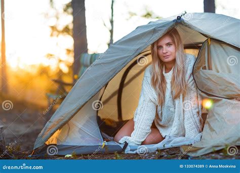 red blonde camping girl – Telegraph