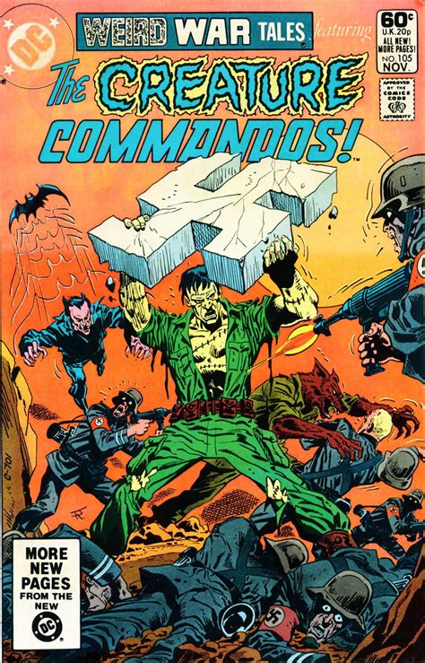 King Rex Kidd's Comic Kingdom: The Creature Commandos! Part 5 (Weird War Tales #105)