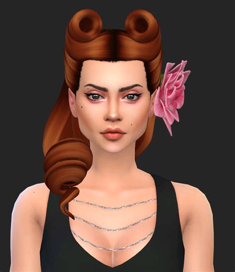The Sims, Sims 4 Mm Cc, Sims Four, 1950s Hairstyles, Vintage Hairstyles, 1940 Hair, Sims 4 ...
