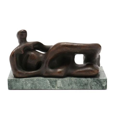 after Henry Moore, Reclining Figure Sculpture (Lot 3323 - Modern Art & Design, Arts of the ...