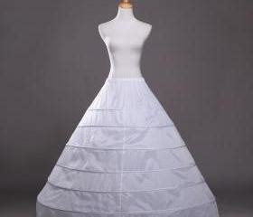 6 Rims Bride Wedding Panniers A-line Petticoat Bridal Petticoat on Luulla
