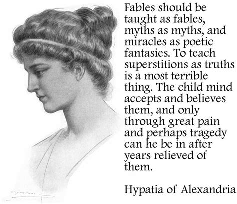 Quote by Hypatia | Hypatia, Atheist quotes, Atheist