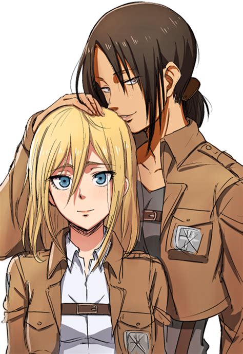 Ymir x Christa | Имир, Атака титанов, Милые рисунки