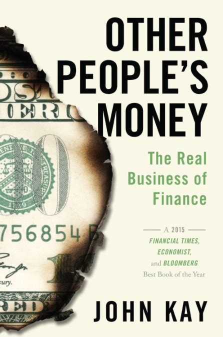 Other People's Money by John Kay | Hachette Book Group