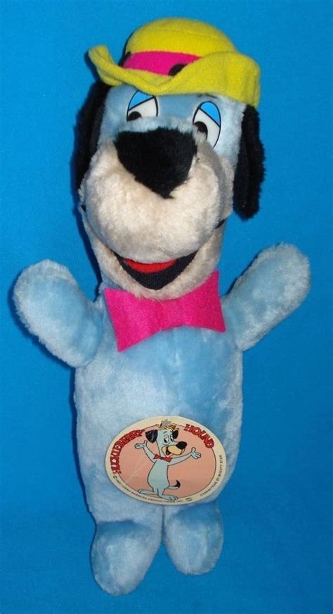 Vintage 1980 HANNA BARBERA 13" Huckleberry Hound Plush | Animated ...