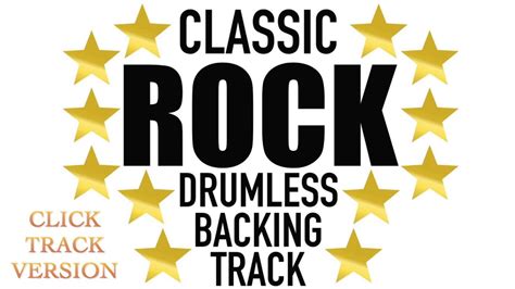 Classic Rock Drumless Backing Track 120 bpm With Click - YouTube