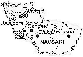 Geography of Navsari, Geographical conditions in Navsari City