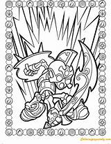 Skylanders Color Alive Coloring Page  Free Printable Pages sketch template