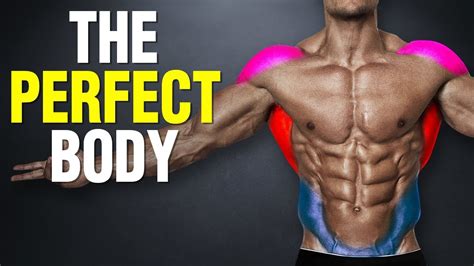 How to Build the PERFECT Male Physique (3 Exercises!) - YouTube