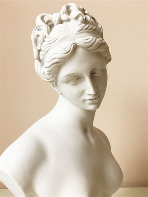 Venus Bust Sculpture - Greek Statue of Aphrodite with the Apple by Thorvaldsen -...#aphrodite # ...