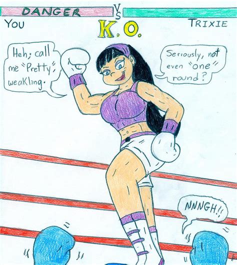 Boxing You vs Trixie by Jose-Ramiro on DeviantArt