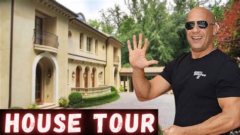 Vin Diesel House Tour 2020 (Inside and Outside) | Inside His Multi ...