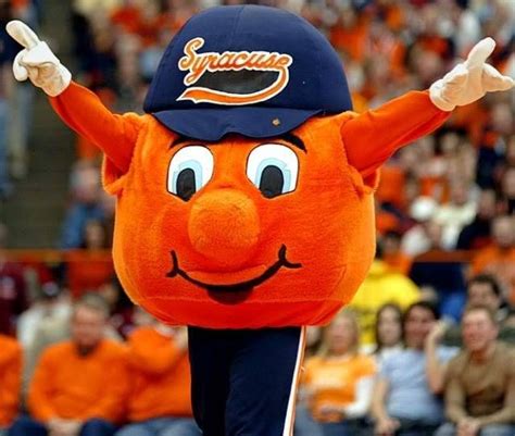 Syracuse University Orange -mascot Otto | Syracuse basketball, Syracuse ...