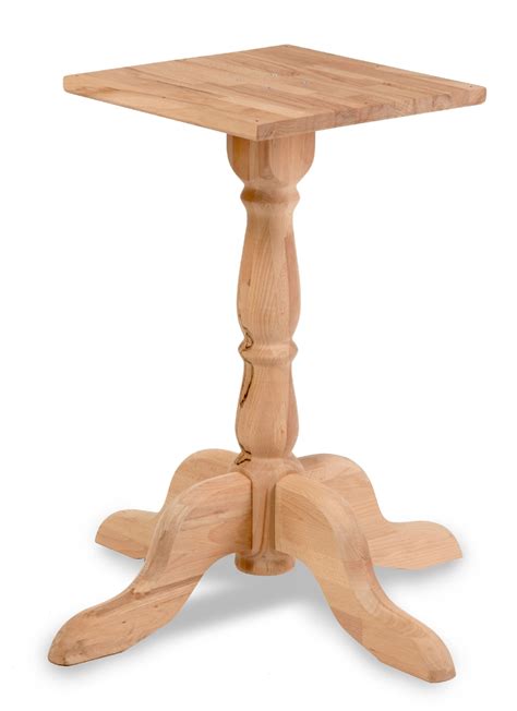 Abbey Wood Table Base, table base, wooden table base